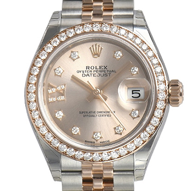 女性用腕時計 ロレックス スーパーコピー デイトジャスト 279381RBR